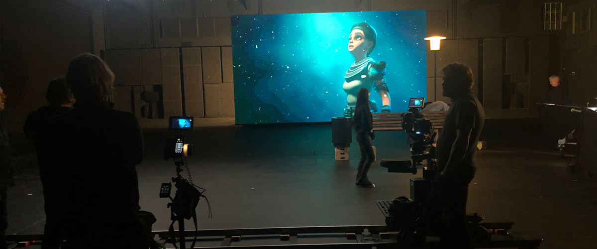 LED skærm til EPOS reklame